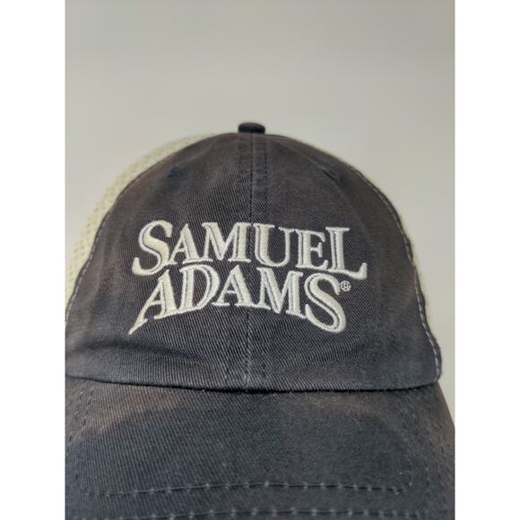 Samuel Adams For Love of Beer Mesh Back Strapback Hat Embroidered Logo - Picture 4 of 10